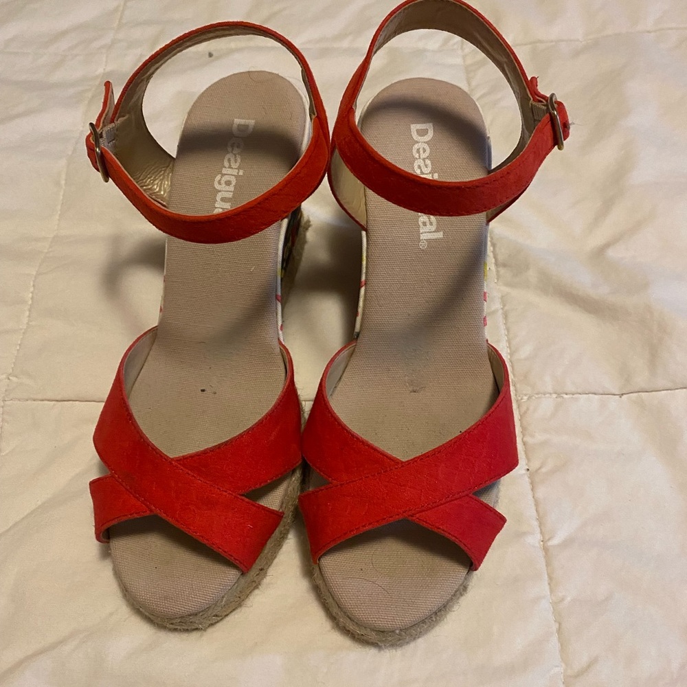 Funky Desigual shoes from Barcelona